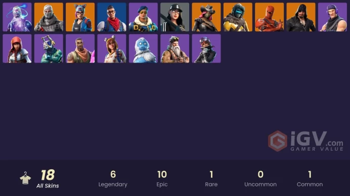 Code [9901] [PC] 18 skins | Galaxy | Sub Commander | Royale Bomber | Prodigy | Havoc | Hybrid | Blackheart | Lynx | Calamity | Zenith | Ruby Sha