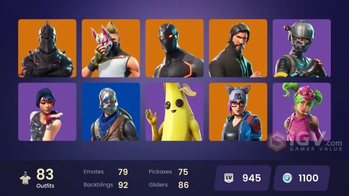 [Code 9807] [PC] 83 skins | OG STW | Black Knight | Sparkle Specialist | The Reaper | Blue Squire | Royale Knight | Elite Agent | Blue Team Lead