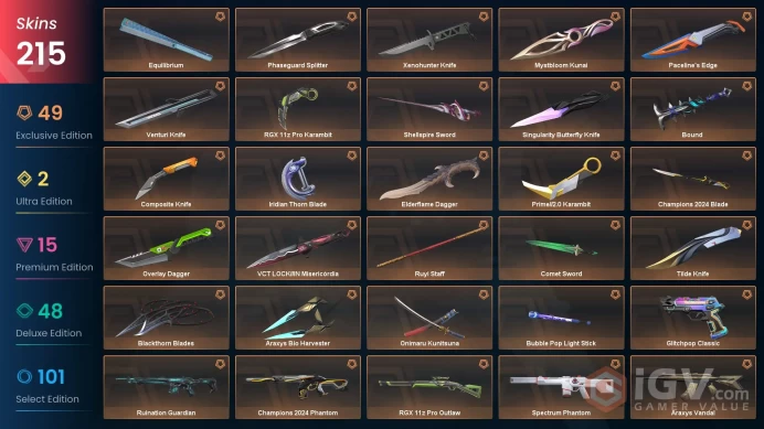 AP/MYS 149950 VP Spent Champions 2024 Bundle VCT LOCK//IN Misericordia Phaseguard Splitter Blackthorn Vandal Evori Dreamwings Vandal Prime//2.0 
