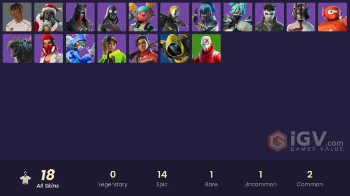 [PC] 18 skins | Santa Dogg | Slayer Juice WRLD | Chaos Director | Hero Baymax | The Night Rose | Jade | Field Agent Kyra [FULL ACCESS]