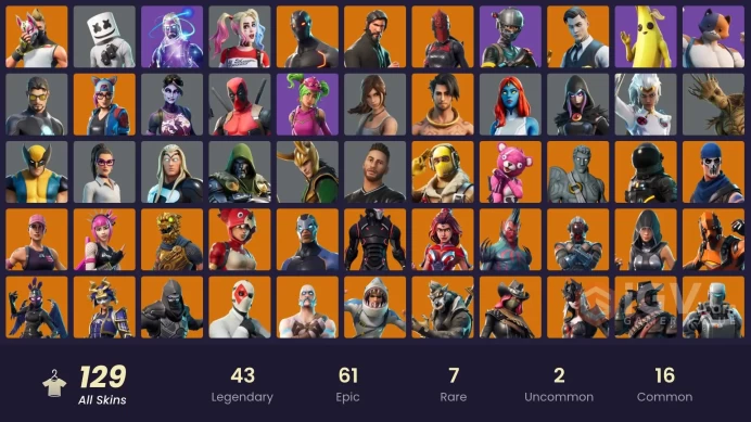  [PC/PSN/XBOX] 130 skins | OG STW | Galaxy | The Reaper | Elite Agent | Omega (stage 5) | Gold Meowscles | Y335