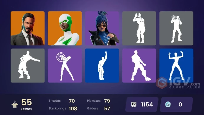  [PC/XBOX] | 55 skins | John Wick | Omegarok | Kado Thorne | Peter Griffin | Valeria | Raptor | Backlash | Spectra Knight | Khaby Lame | #