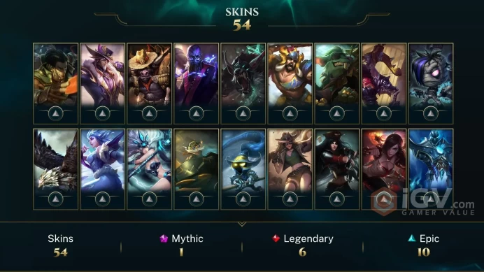 | SG | 56 SKINS | SILVER 1 | 101 CHAMPIONS | 119 LEVEL | INSTANT DELIVERY | FULL ACCESS | FcsPT |