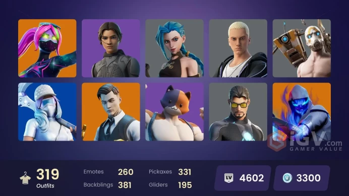[PC/PSN] 319 skins |Merry Mint Axe | Leviathan Axe |Candy Axe | Psycho Bandit | Laugh It Up | Verve | 109+ COMP ITEMS|  3300 VB