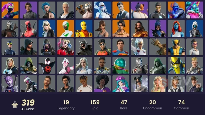 [PC/PSN] 319 skins |Merry Mint Axe | Leviathan Axe |Candy Axe | Psycho Bandit | Laugh It Up | Verve | 109+ COMP ITEMS|  3300 VB