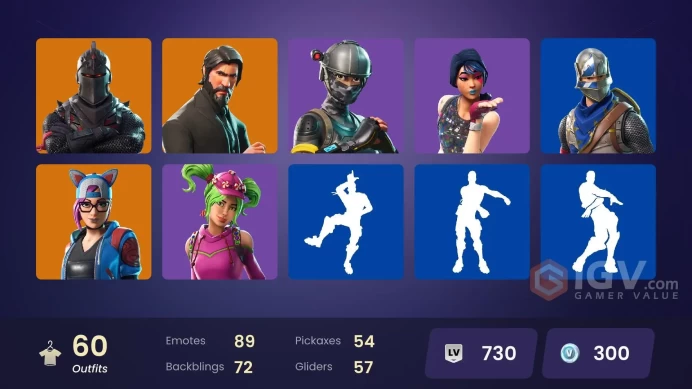 [ALL PLATFORMS]-Black Knight OG-Sparkle Specialist-Blue Squire-The Reaper-Elite Agent-OG STW-AC/DC-Take The L-Floss-Mako-FULL ACCESS-
