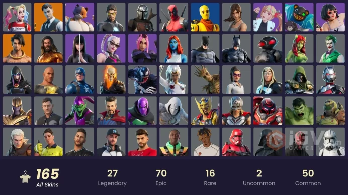 [ALL PLATFORMS]-165 Skin-The Mighty Volt-Son Goku-All Might-Iron Man Zero-Black Adam-Goku Black-Black Manta-Ant-Man-Itachi Uchiha-FULL ACCESS-