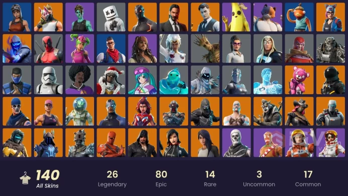 [ALL PLATFORMS]-OG STW-140 Skin-Take The L-Renegade Raider-John Wick-Reaper-Drift-Omega-Marshmello-FULL ACCESS-BEST SELLER-