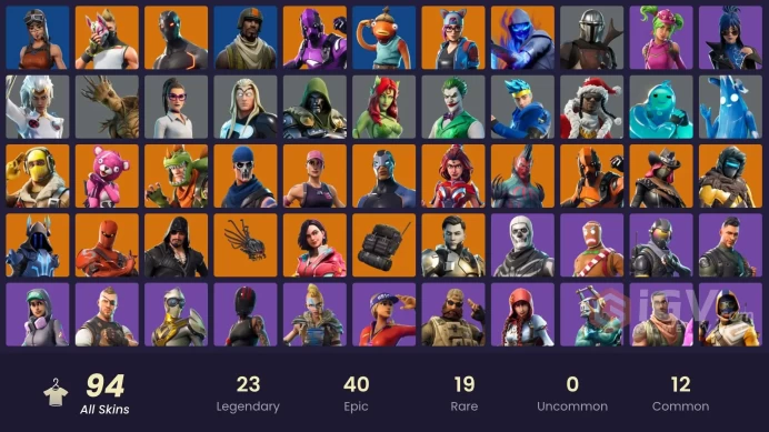 [PC/PSN/XBOX] 94 skins | OG STW | Renegade Raider | Aerial Assault Trooper | Dark Vertex | Rogue Agent | Raptor | Y343