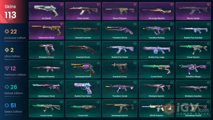 AP/MYS 81115 VP Spent Champions 2024 Phantom Evori Dreamwings Vandal Mystbloom Phantom Prime Vandal Valiant Hero Ghost Overdrive Blade Primordiu