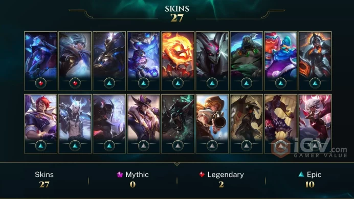 [EUW] - Unranked / 30 Skins / Changeable Mail | Instant Delivery | Lifetime Warranty | 100% Handmade & Secure | 24/7 Support