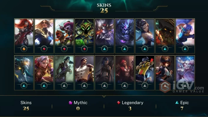 [EUW] - Unranked / 25 Skins / Changeable Mail | Instant Delivery | Lifetime Warranty | 100% Handmade & Secure | 24/7 Support