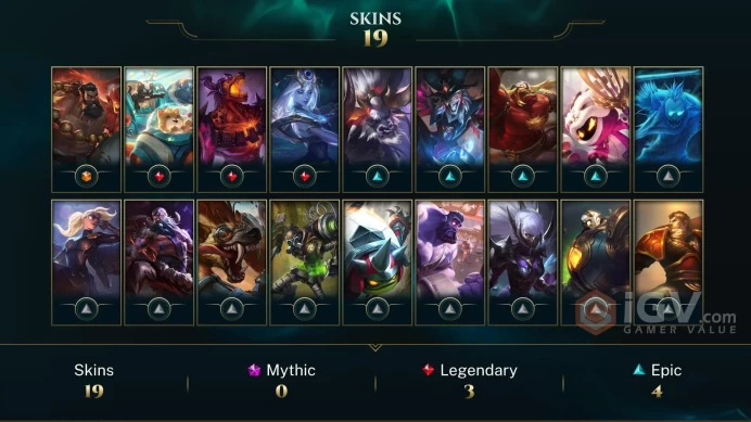 [EUW] - Unranked / 20 Skins / Changeable Mail | Instant Delivery | Lifetime Warranty | 100% Handmade & Secure | 24/7 Support