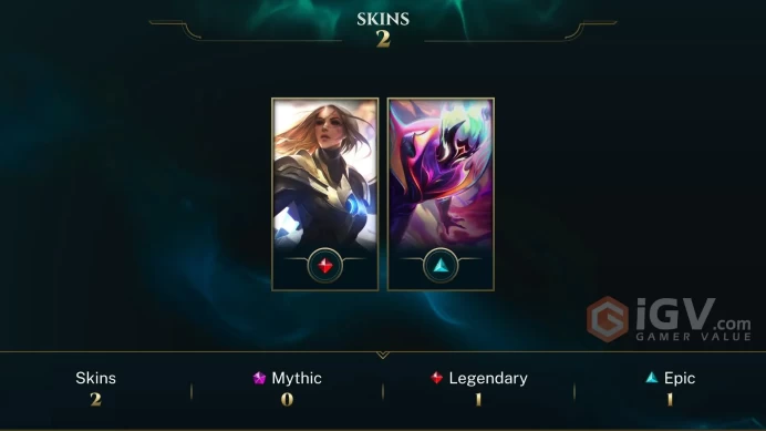 EUW MASTER 300LP - 7 Skin- %62 Win RATE - So HIGH Mmr- Good Lp Gain- ADC/MID Main- Full Acces- Instant Delivery