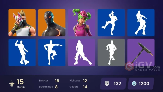 [PC/PSN/XBOX] 15 skins | Carbide | Valor | Vertex | Dark Voyager | Drift | Omega | Mission Specialist | Huntress | Redline | Zoey | Moonwalker