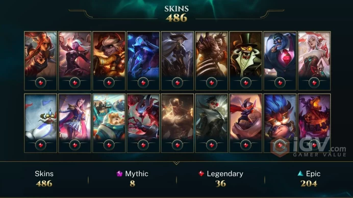 EUW 475 Skins 172 Champs | Dark Star Karma | Karate Kennen | Super Kennen | Infernal Kennen | Ice Toboggan Corki | Ruined Karma | B7895