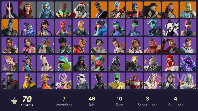 44 Skins Fa / Hana / Geralt of Rivia / Kendo / Padmé Amidala / Valentina / gs017