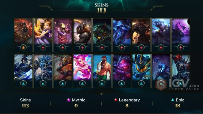 NA League Account: + 110 Skins | Full Access | Instant Delivery!
