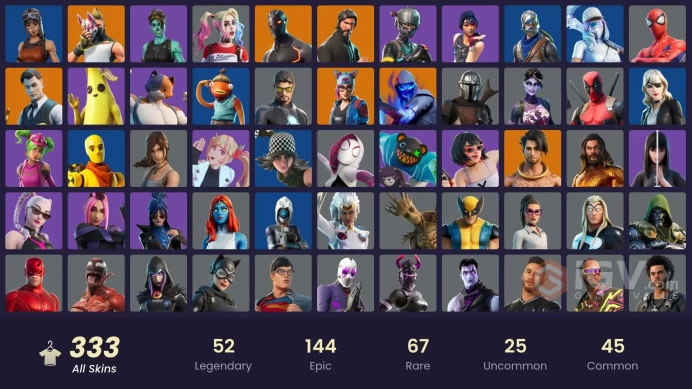 [PC/PSN/XBOX/NIN] 332 skins | Sparkle Specialist | The Reaper | Merry mint axe |Floss | Leviathan axe |Blue Squire |Royale Knight |Omega(stage5)
