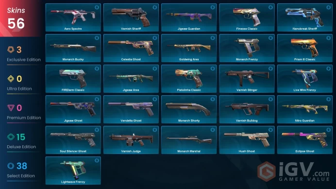 EU ╳︎  56 SKINS ╳︎  3 KNIFE ╳︎  K/TAC VANDAL ╳︎  BYTESHIFT GHOST ╳︎  ARTISAN BUCKY ╳︎  ATLAS // CMD CLASSIC ╳︎  ARTISAN PHANTOM ╳︎  NITRO VANDAL