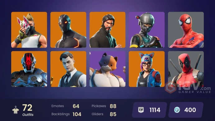 [PC/PSN/XBOX/Nintendo] 72 skins FA | The Reaper | Take The L | Elite Agent | Huntmaster Saber | Omega | Drift |
