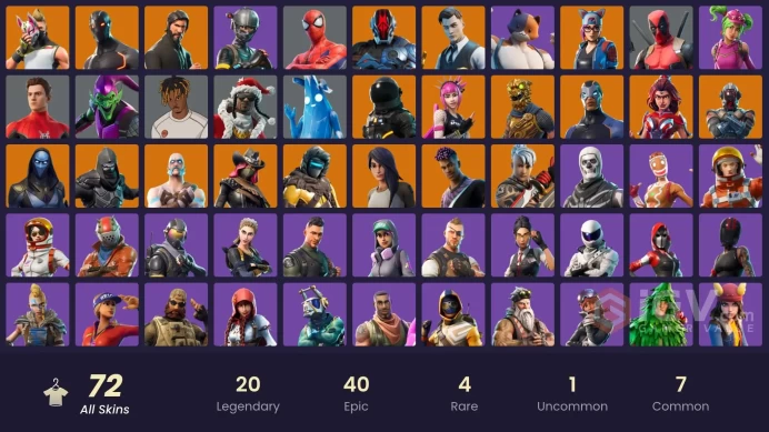 [PC/PSN/XBOX/Nintendo] 72 skins FA | The Reaper | Take The L | Elite Agent | Huntmaster Saber | Omega | Drift |