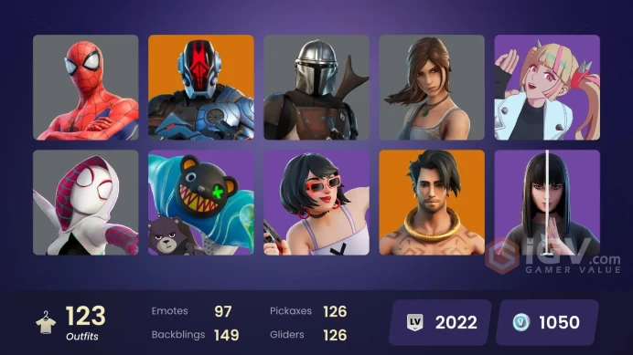 (PC PSN XBOX) 123 skins | Peter Griffin | Snap | Raz | Nezumi | The Cube Queen | The Imagined | Torin | The Origin | Kymera | Menace | Kado Thor