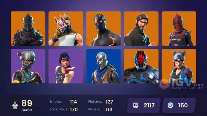[XBOX/SWITCH/PC] -  88 skins | OG STW | Black Knight | Sparkle Specialist | The Reaper | Blue Squire | Royale Knight | Elite Agent |