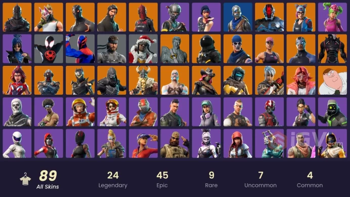 [XBOX/SWITCH/PC] -  88 skins | OG STW | Black Knight | Sparkle Specialist | The Reaper | Blue Squire | Royale Knight | Elite Agent |