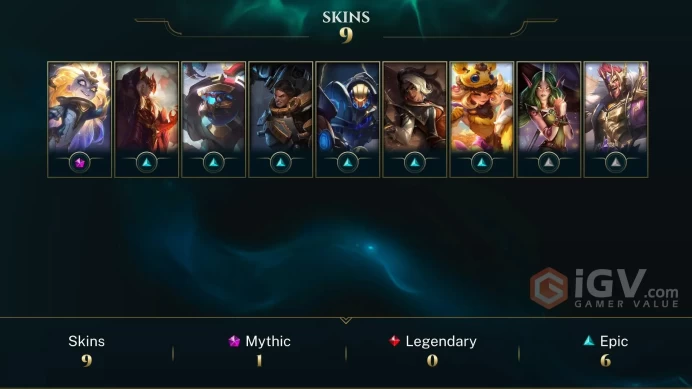 | EUW | 6 SKINS | EMERALD 4 | 80 CHAMPIONS | 59 LEVEL | INSTANT DELIVERY | FULL ACCESS | Fd7Vq |