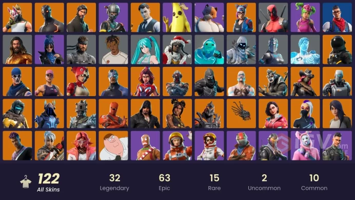 (PC PSN XBOX) 122 skins | OG STW | The Reaper | Elite Agent | Blue Team Leader | Rogue Agent | Prodigy | Blue Striker | Sultura | Point Patrolle