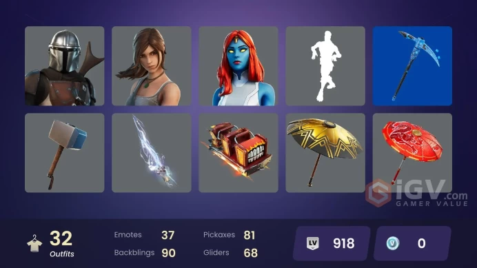 14244[PC/PSN/XBOX]Calamity|Predator|Ronin|Mandalorian|Thor|Mystique|Jennifer Walters|Storm|Groot|Prowler|Doctor Doom|Wolverine