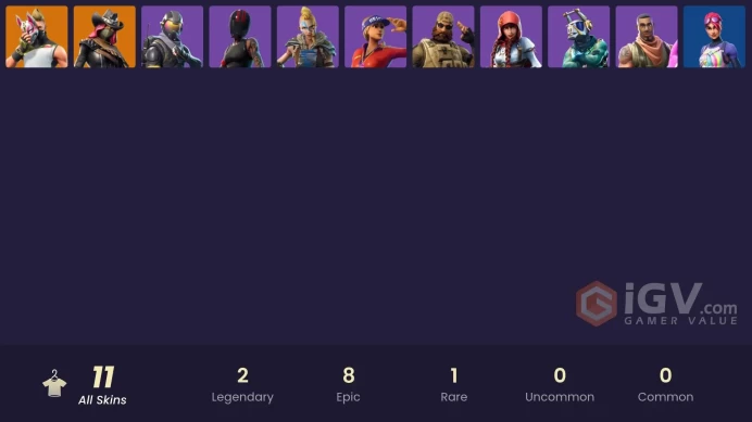 [PC] 11 skins | Rogue Agent | Drift | Calamity | Sledgehammer | Huntress | DJ Yonder