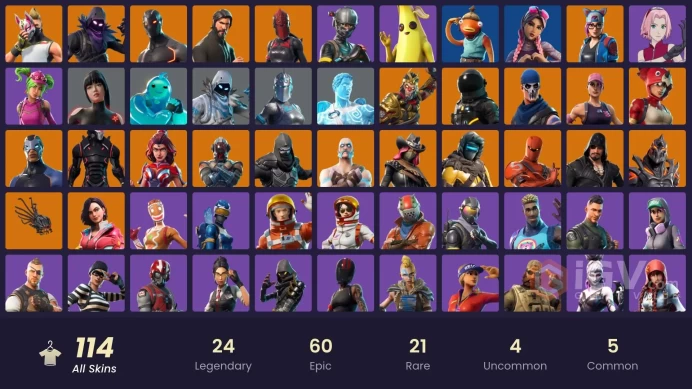 [PC] 113 skins | OG STW | The Reaper | Elite Agent | Omega (stage 5) | Rogue Agent 