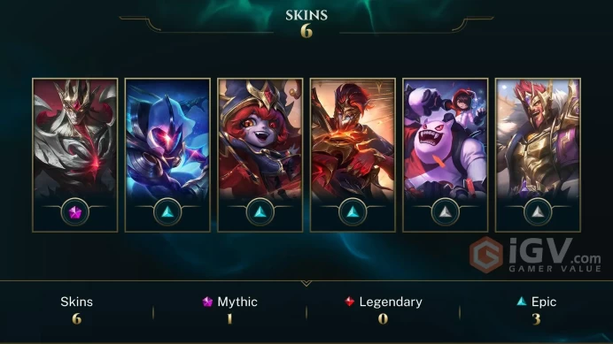 [Code 9927] Level 43 + 3 Skins / EUW / Very Cheap