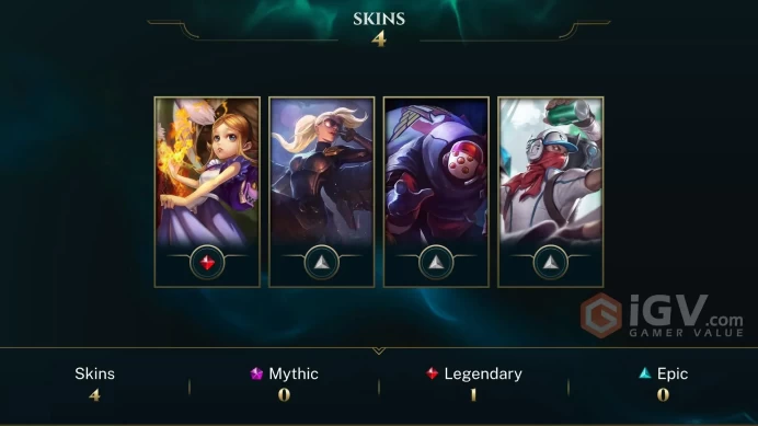 [Code 9928] Level 30 + 4 Skins / EUW / Very Cheap