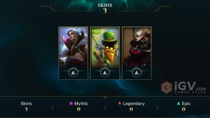 [Code 9934] Level 34 + 3 Skins / EUW / Very Cheap