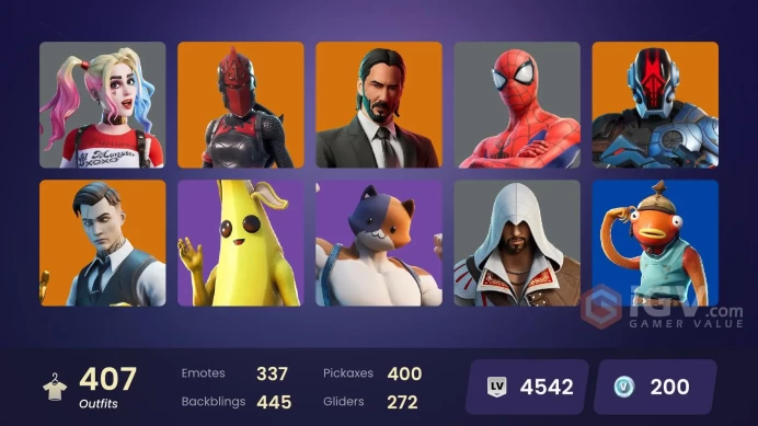 [ALL PLATFORMS]-407 Skin-400 Pickaxe (Leviathan Axe)-335 Emotes-FULL ACCESS-BEST SELLER-