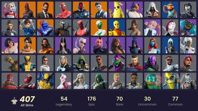 [ALL PLATFORMS]-407 Skin-400 Pickaxe (Leviathan Axe)-335 Emotes-FULL ACCESS-BEST SELLER-