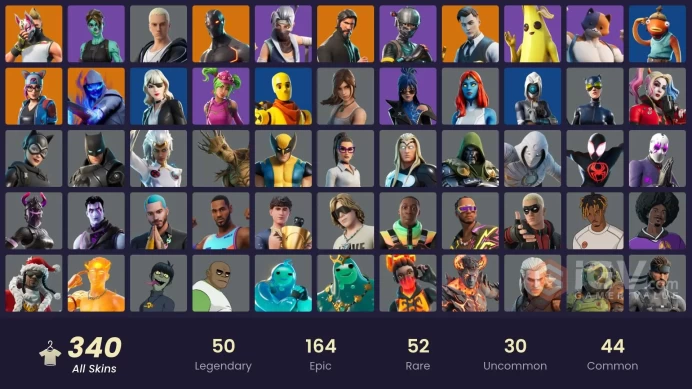 [PC] 339 skins | OG STW | The Reaper | Elite Agent | Blue Team Leader | Gold Midas | Omega (stage 5) | FNCS Renegade | Championship Aura