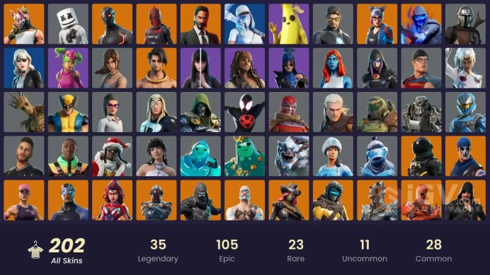 [PC] 202 skins | OG STW | Blitz | Hybrid | Predator | The Prisoner | Enforcer | Red Knight | Spire Assassin | Kado Thorne 