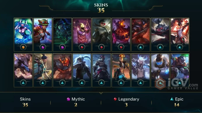 EUW - BRONZE 4 %0WR - FLEX SILVER 2 - 79 Champ - 43 Good Skins(1 Ultimate, 3 Mythic) - 12.6K BE - HONOR 5 - HANDMADE - 76 LVL - FULL ACCES-CHEAP