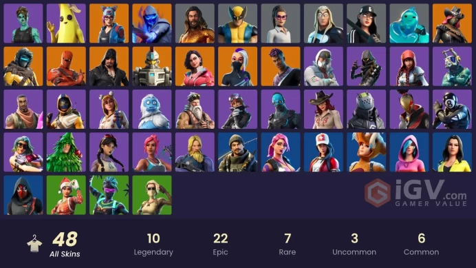 PC] 48 skins | Rox | Fade | Zenith | Fusion | Lynx | Hybrid | Blackheart | Calamity | Sentinel | Catalyst | Rippley vs Sludge