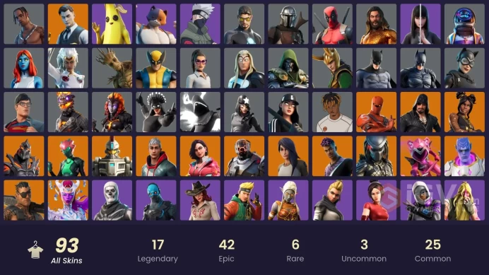 [PC/PSN/XBOX] FA 93 SKINS | TRAVIS SCOTT | SKULL TROOPER | CATWOMAN ZERO | PEELY | AGENT PEELY | MERRY MINT AXE | WIDOW’S BITE | RAGE |