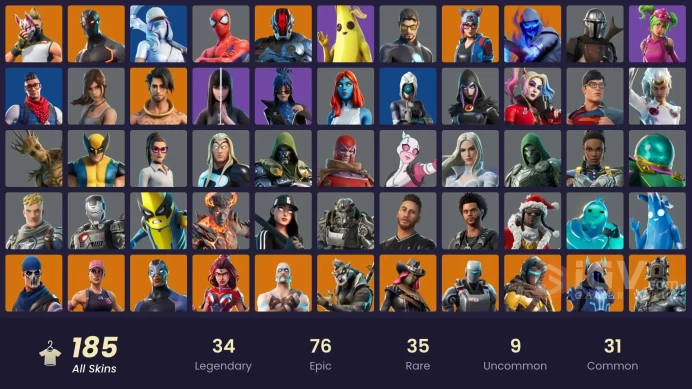[PC/PSN/XBOX/Nintendo] 186 skins F/A : | OG STW | Blue Team Leader | Prodigy | Cloud Striker | Blue Striker | Rogue Agent | Point Patroller | Fi