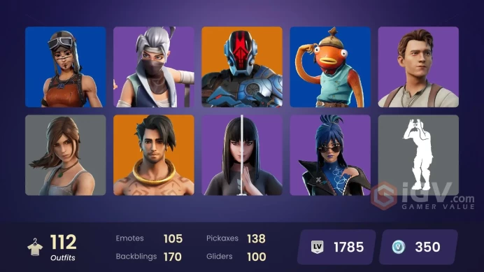 [ALL PLATFORMS]-112 Skin-Fishstick-Renegade Raider-Reverie-Aphrodite-IShowSpeed-The Kid LAROI-Medusa-FULL ACCESS-BEST SELLER-