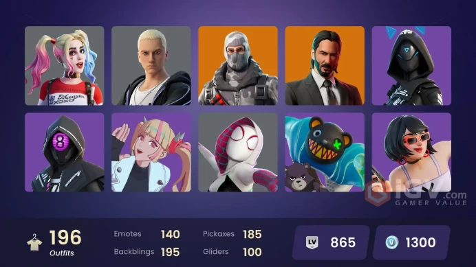 [ALL PLATFORMS]-200 Skin-181 Pickaxe -OG STW-Aloy-Shogun OG-Moon Knight-Iron Man Zero-Iron Man (MCU)-Iron Man Mk 45-FULL ACCESS-BEST SELLER-