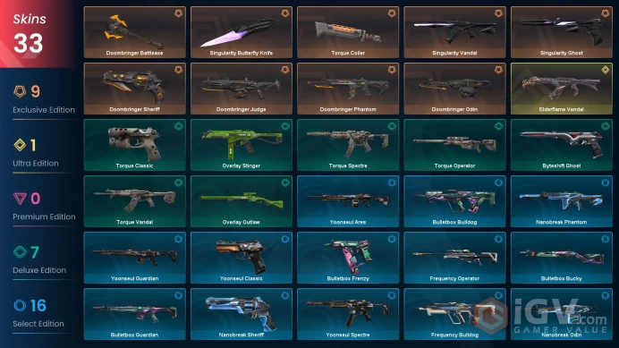 【Europe】26.2k VP Spent | Total Skin: 33 | Platinum | 75 Level | Data Changeable | Full Access | Instant Delivery
