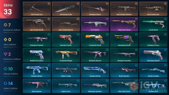 【Europe】22.1k VP Spent | Total Skin: 33 | Diamond | 130 Level | Data Changeable | Full Access | Instant Delivery