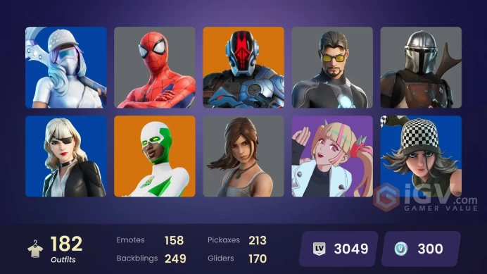 [PC/PSN/XBOX/Nintendo]  182 skins F/A :  Leviathan Axe | Sultura | Fixer | Cloud Striker | Paradigm (Reality-659) | Peter Griffin | The Origin |